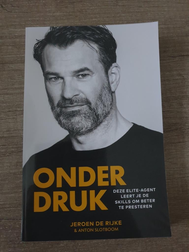 Onder Druk - Jeroen de Rijke & Anton Slotboom, Ophalen of Verzenden, Gelezen, Jeroen de Rijke & Anton Slotboom