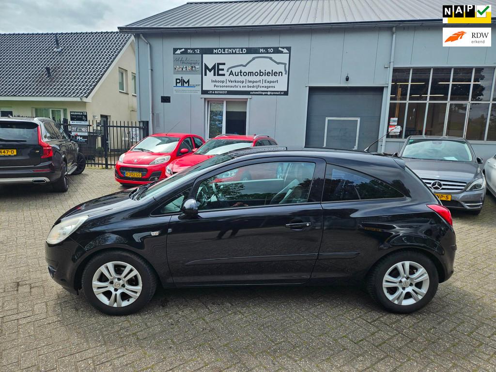 Opel Corsa 1.4-16V COSMO APK NIEUW 05.2027 180.000KM, Voorwielaandrijving, Gebruikt, 4 cilinders, Zwart