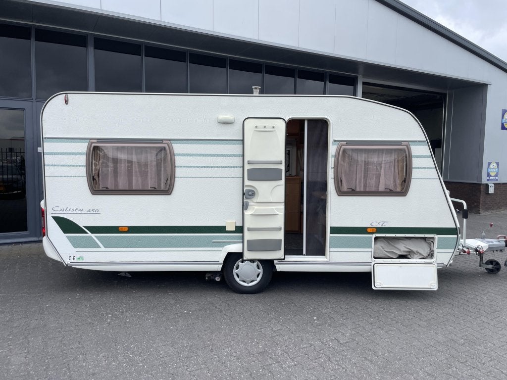 Chateau Calista 450 EU 2 Aparte bedden 995KG Leeg + Mover, Caravans en Kamperen, Lengtebed, Bedrijf, 750 - 1000 kg, Schokbreker