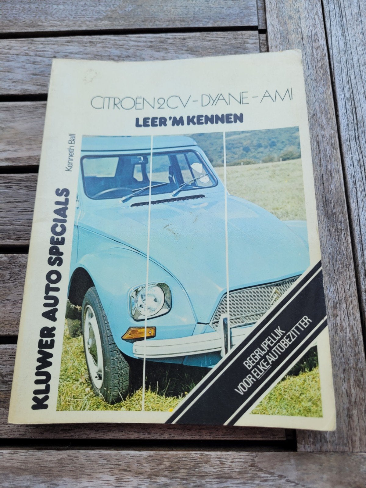 Kluwer auto specials Citroën 2CV t/m 1975, Auto diversen, Ophalen of Verzenden