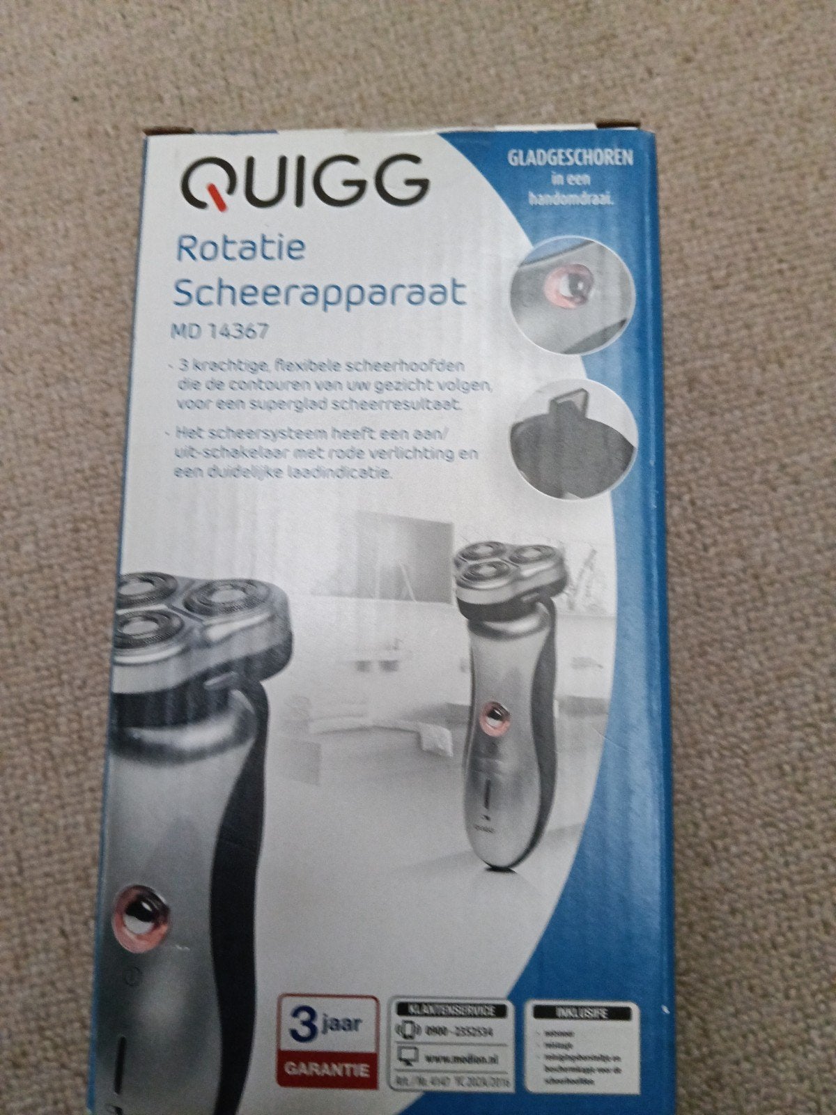 Scheerapparaat, Ophalen of Verzenden, Nieuw, Scheren en Epileren