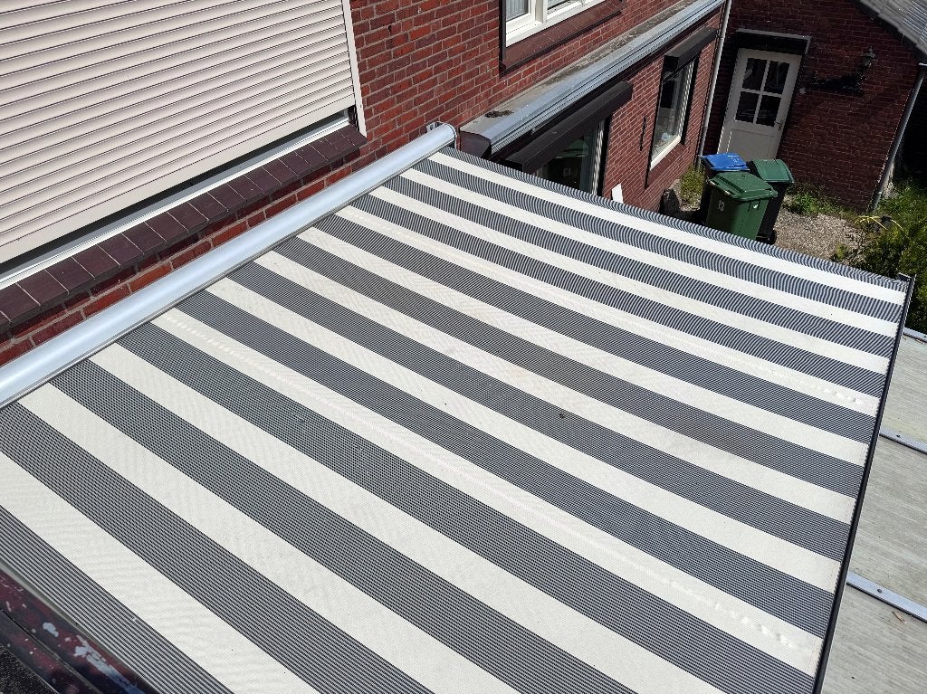 zonnescherm, Ophalen, Gebruikt, Elektrisch, 150 tot 300 cm