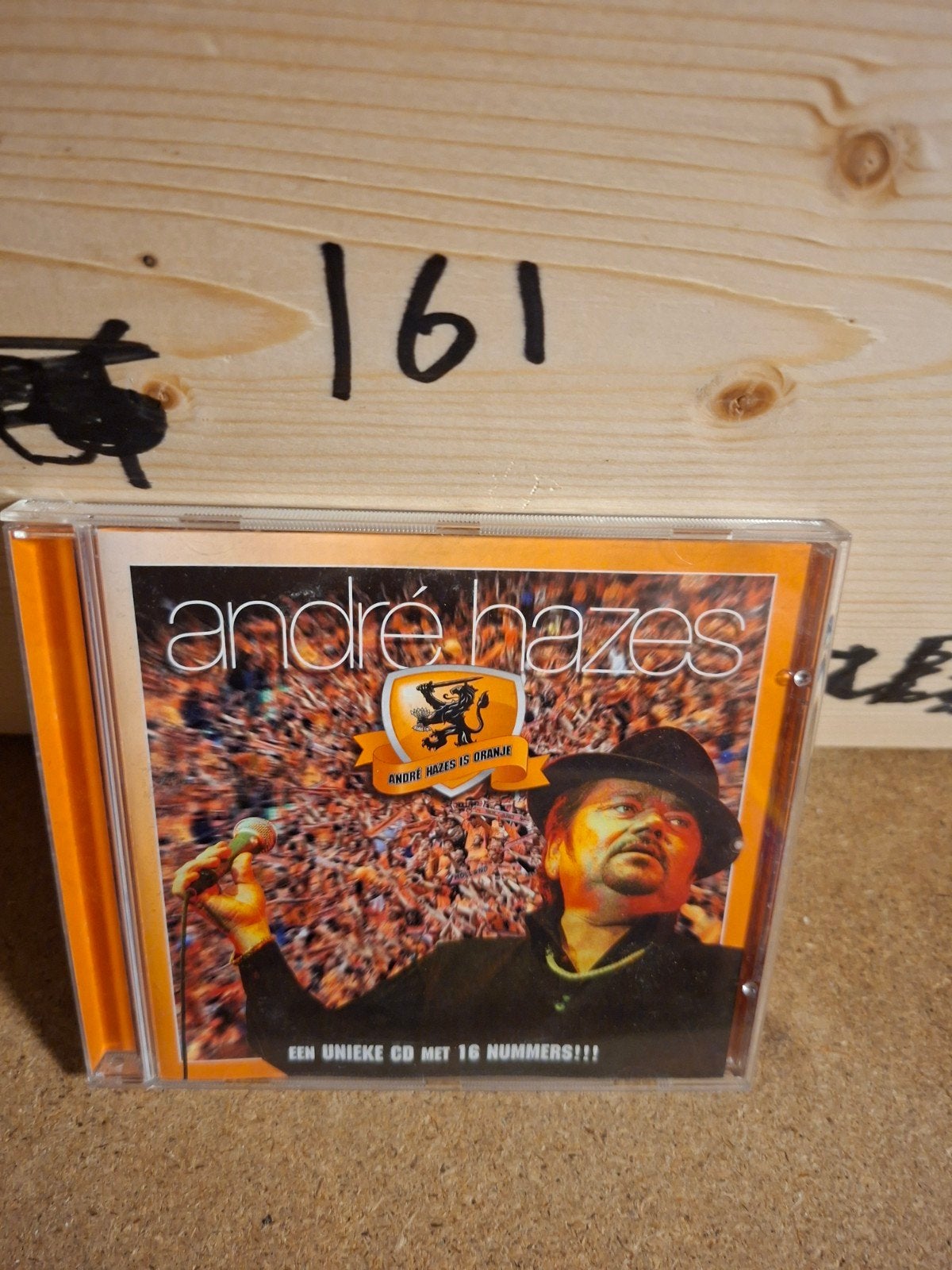 André Hazes - André Hazes is Oranje CD (16 nummers), Ophalen of Verzenden, Gebruikt, Levenslied of Smartlap, Album