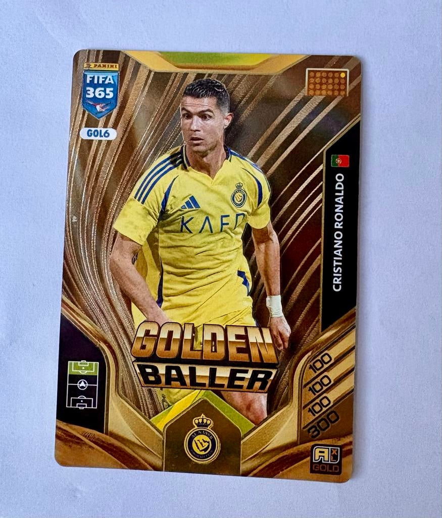Ronaldo Golen Baller, Ophalen of Verzenden, Zo goed als nieuw, Buitenlandse clubs, Spelerskaart