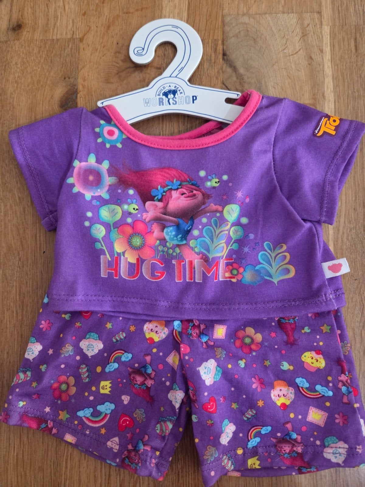 Build-A-Bear Trolls Poppy Pyjama, Ophalen of Verzenden, Zo goed als nieuw, Overige typen