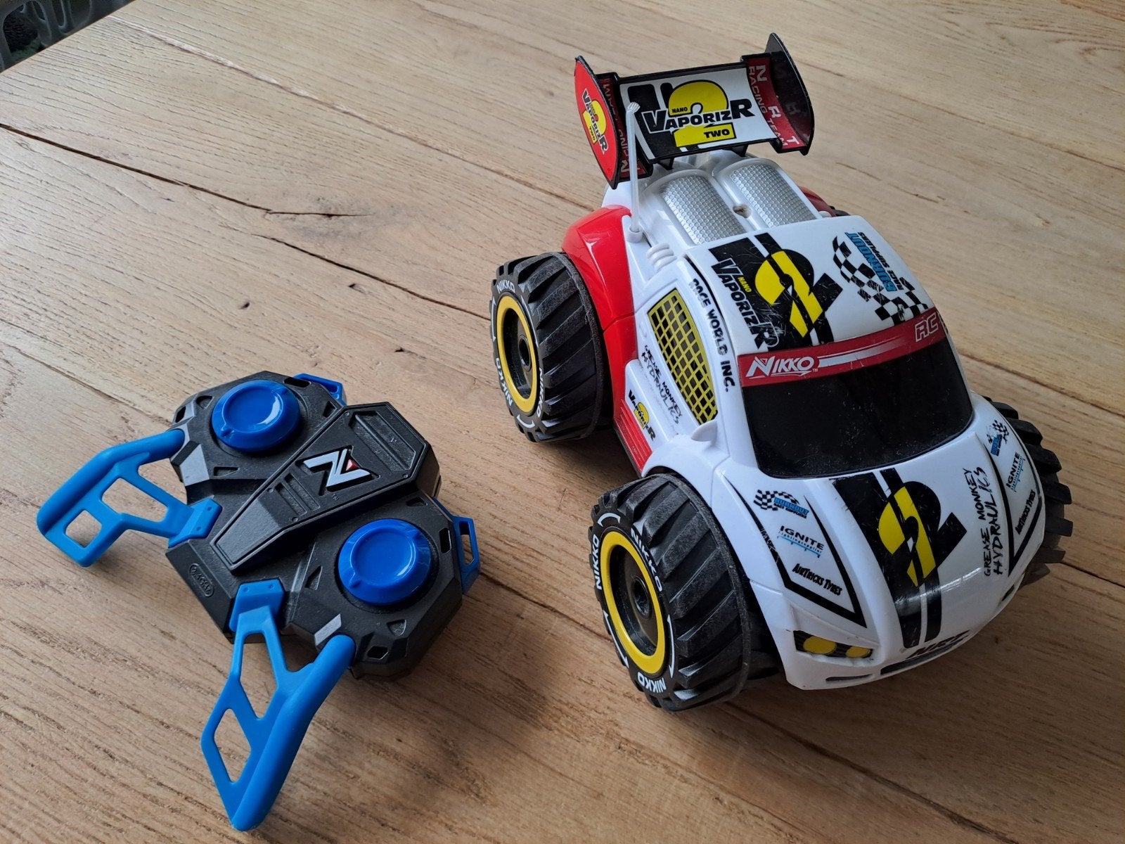 Bestuurbare auto Nikko Nano VaporizR 2 RC auto -, Kinderen en Baby's, Ophalen of Verzenden, Gebruikt