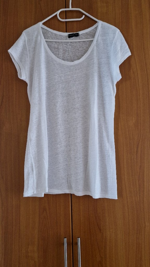 Top Typical Jill maat M, Ophalen, Wit, Korte mouw, Maat 36 (S)