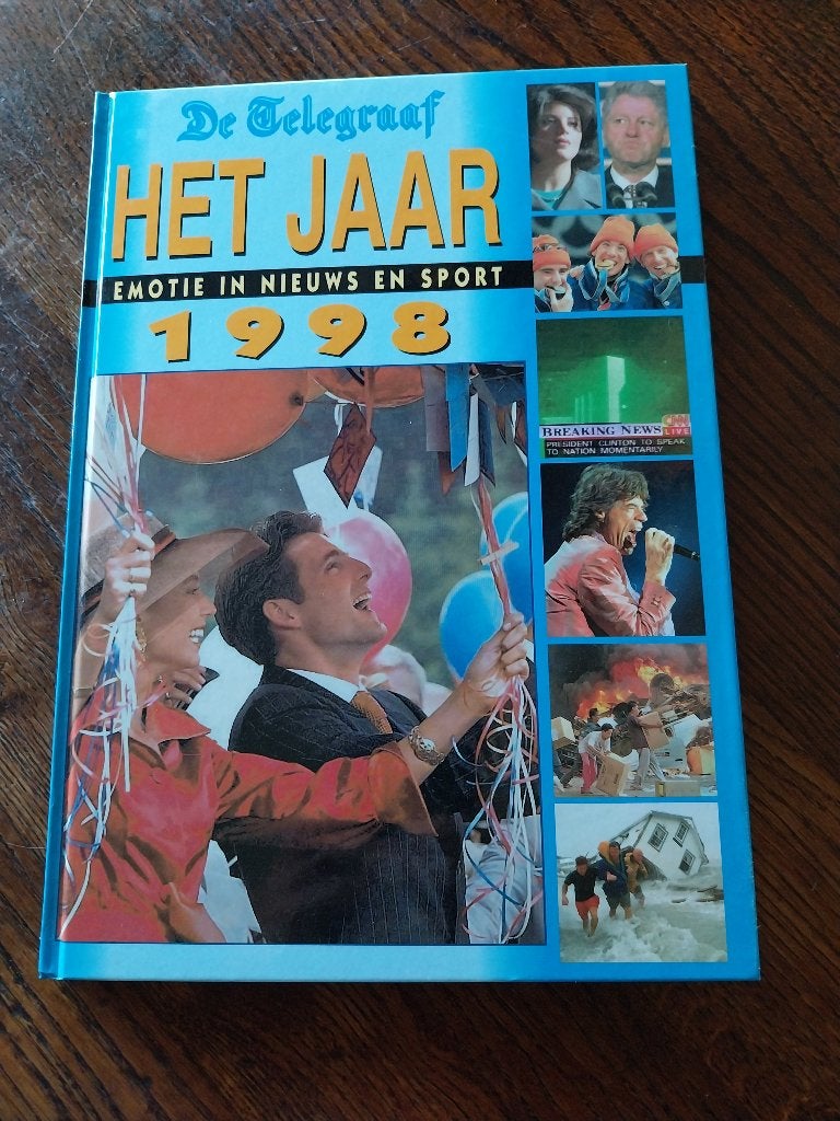 Jaarboek Telegraaf 1998, Ophalen of Verzenden, Nieuw