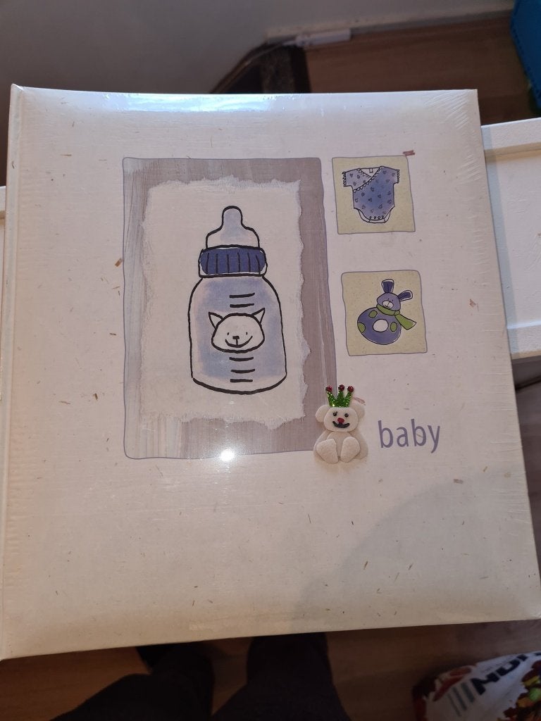 Baby fotoalbum - Nieuw in verpakking, Wit, Overige merken, Nieuw, Ophalen of Verzenden