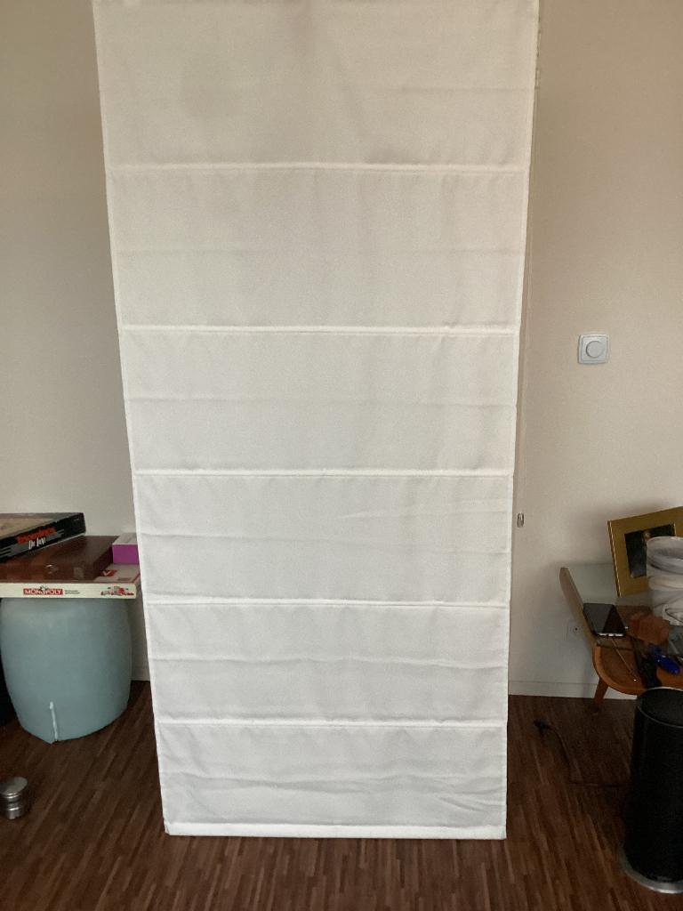 Nieuw Gamma Vouwgordijn wit 60x180 cm, Ophalen, Nieuw, Crème