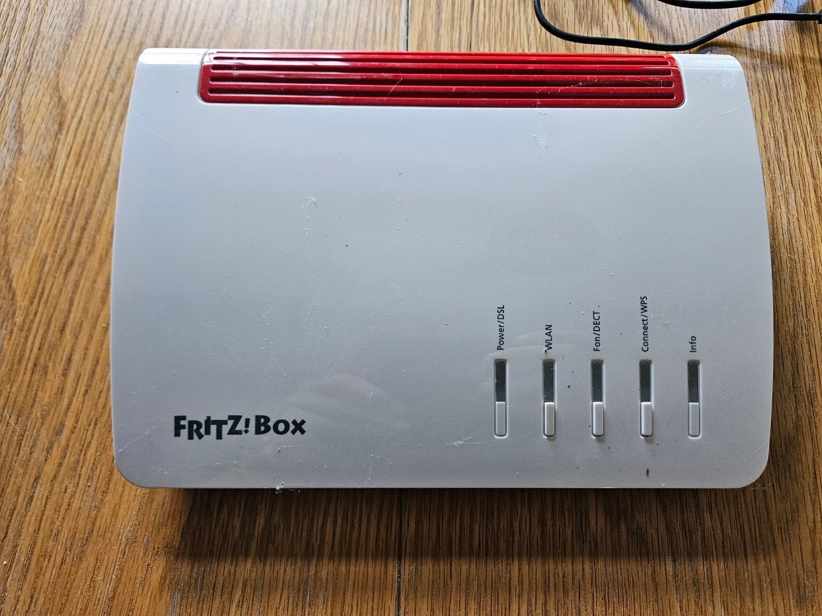 Fritz!Box 7590 modem/router - Zo goed als nieuw, Computers en Software, Routers en Modems, Gebruikt, Ophalen of Verzenden