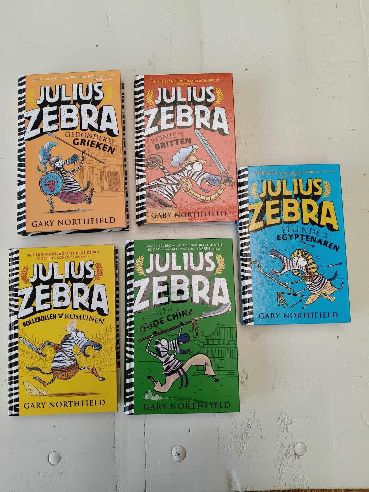 Julius Zebra Boeken - 5 delen los of per stuk, Ophalen of Verzenden, Zo goed als nieuw