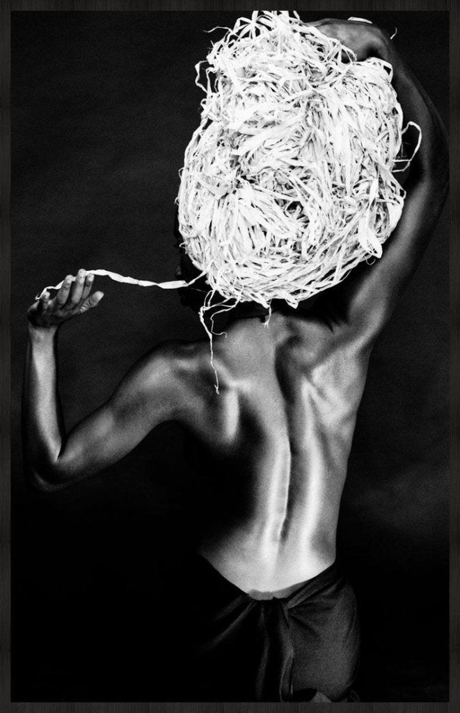 Angele Etoundi Essamba 98x148 cm, Ophalen, Nieuw, Schilderij, 75 tot 100 cm