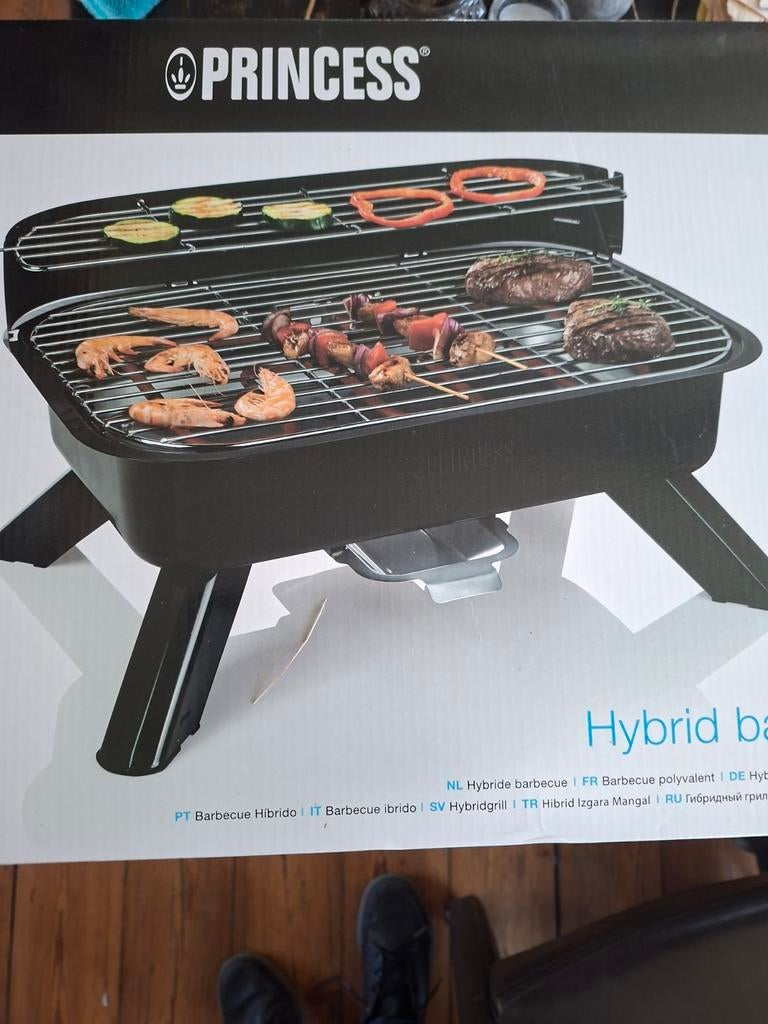 Princess Hybride Barbecue - Compact en Veelzijdig, Ophalen of Verzenden, Nieuw, Princess