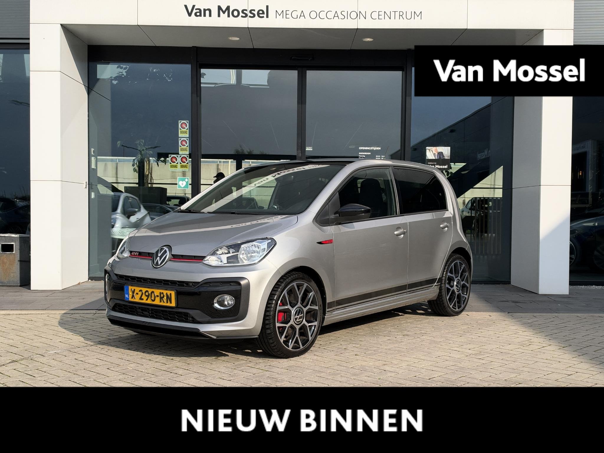 Volkswagen Up! 1.0 TSI GTI | Cruise Control | Achteruitrijca, Auto's, Voorwielaandrijving, 12 maanden, 4 stoelen, 116 pk