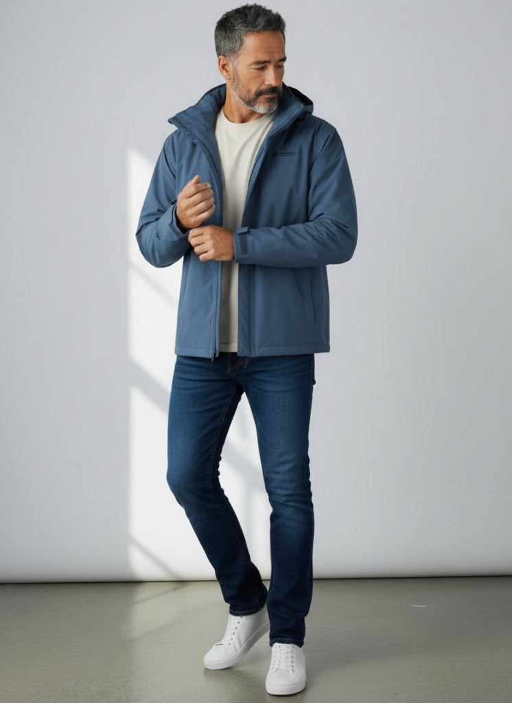 50 / M-L Outdoorjas Windjack Wandeljas Zomerjas Sportjack, Blauw, Ophalen of Verzenden, Maier Sports, Maat 56/58 (XL)