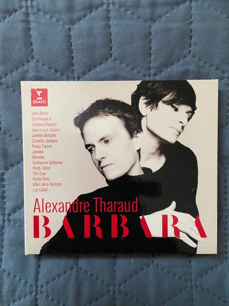 Alexandre Tharaud - Barbara (CD), Chanson, Inclusief boekje, Ophalen of Verzenden, Zo goed als nieuw