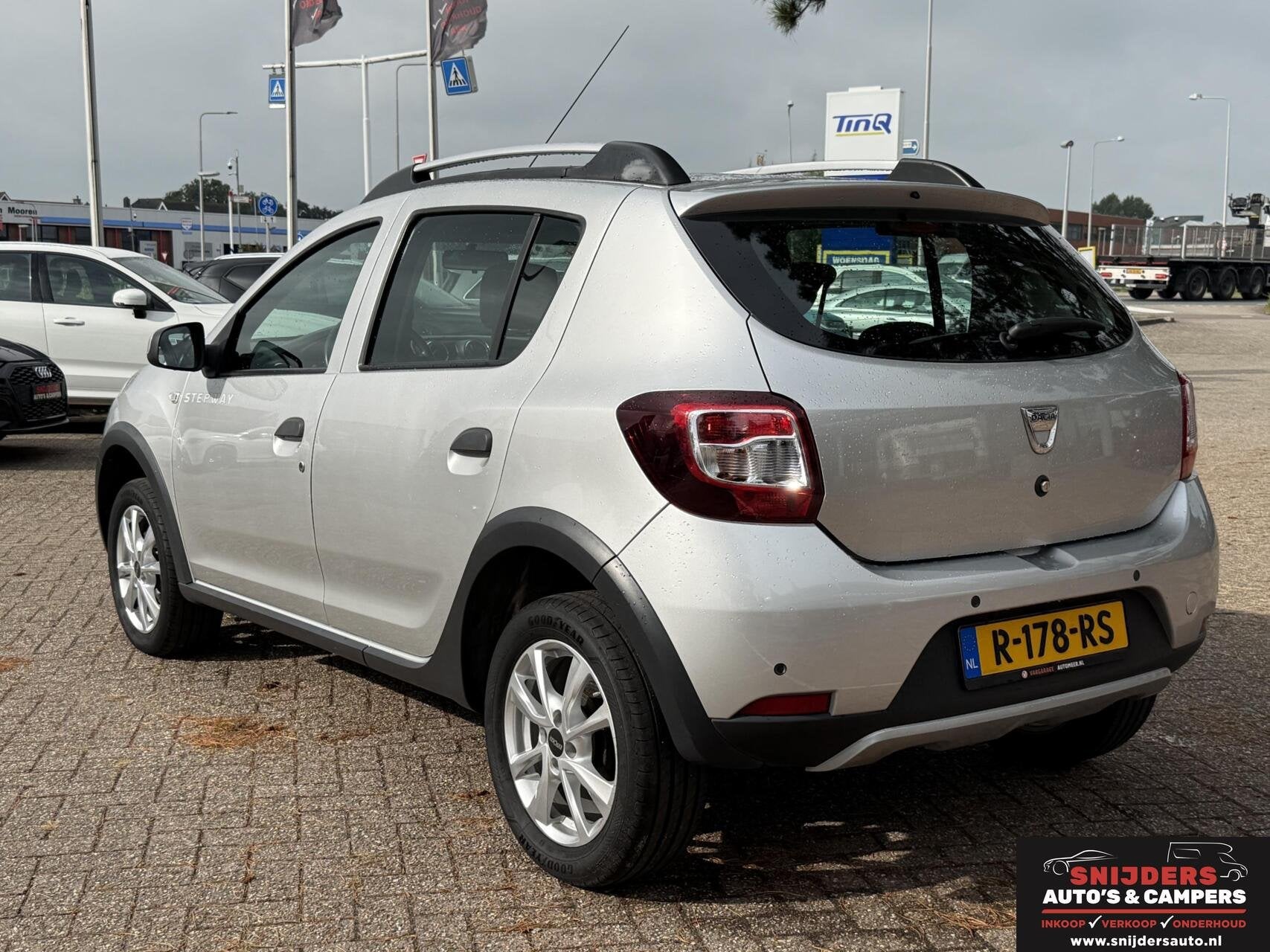 Dacia Sandero 0.9 TCe Stepway Lauréate navi airco pdc, Auto's, Voorwielaandrijving, Stof, Gebruikt, Bedrijf