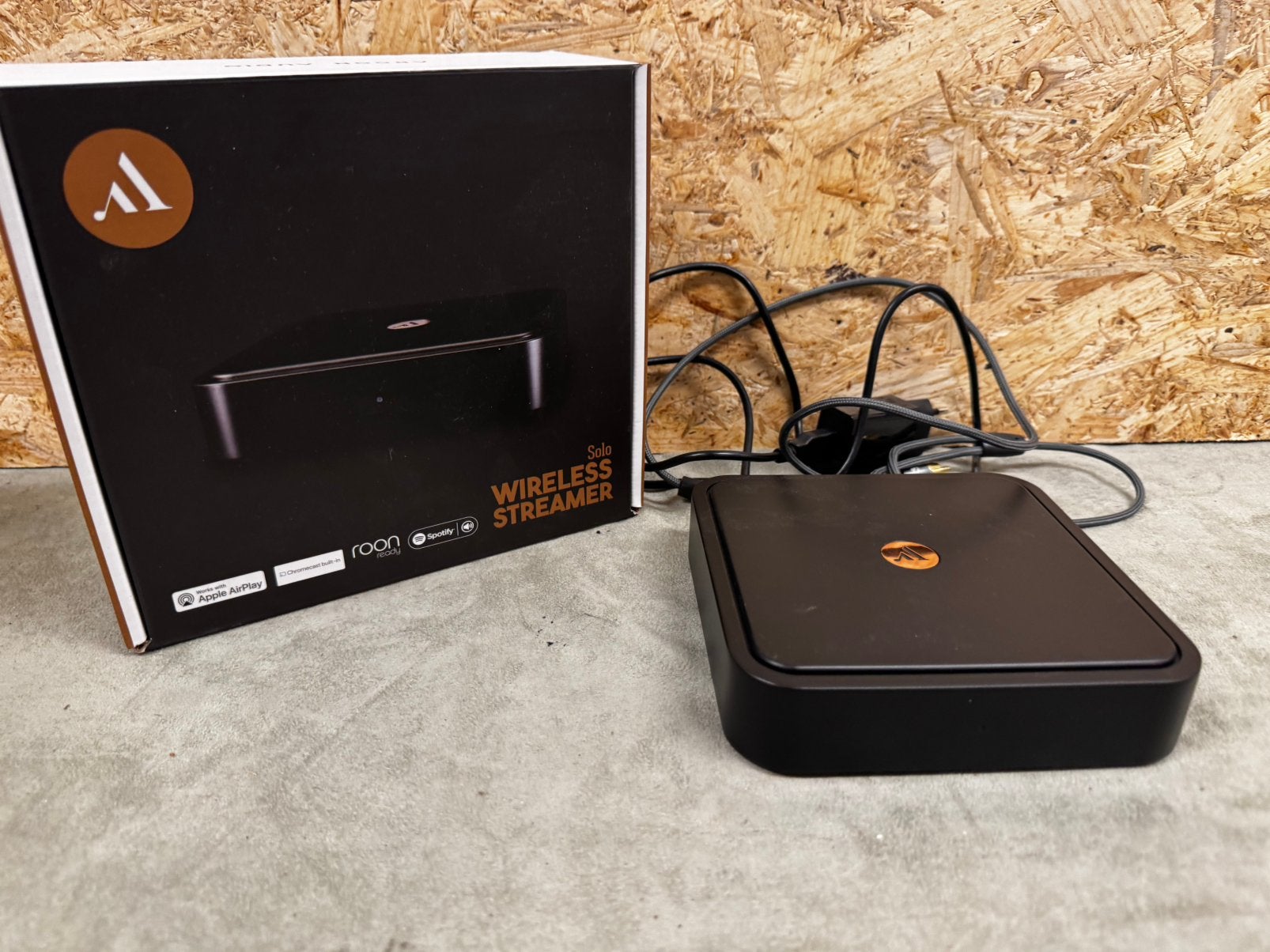 Argon Audio Solo Wireless Streamer – Zwart - in doos - ReK4, Ophalen of Verzenden, Zo goed als nieuw, X, X