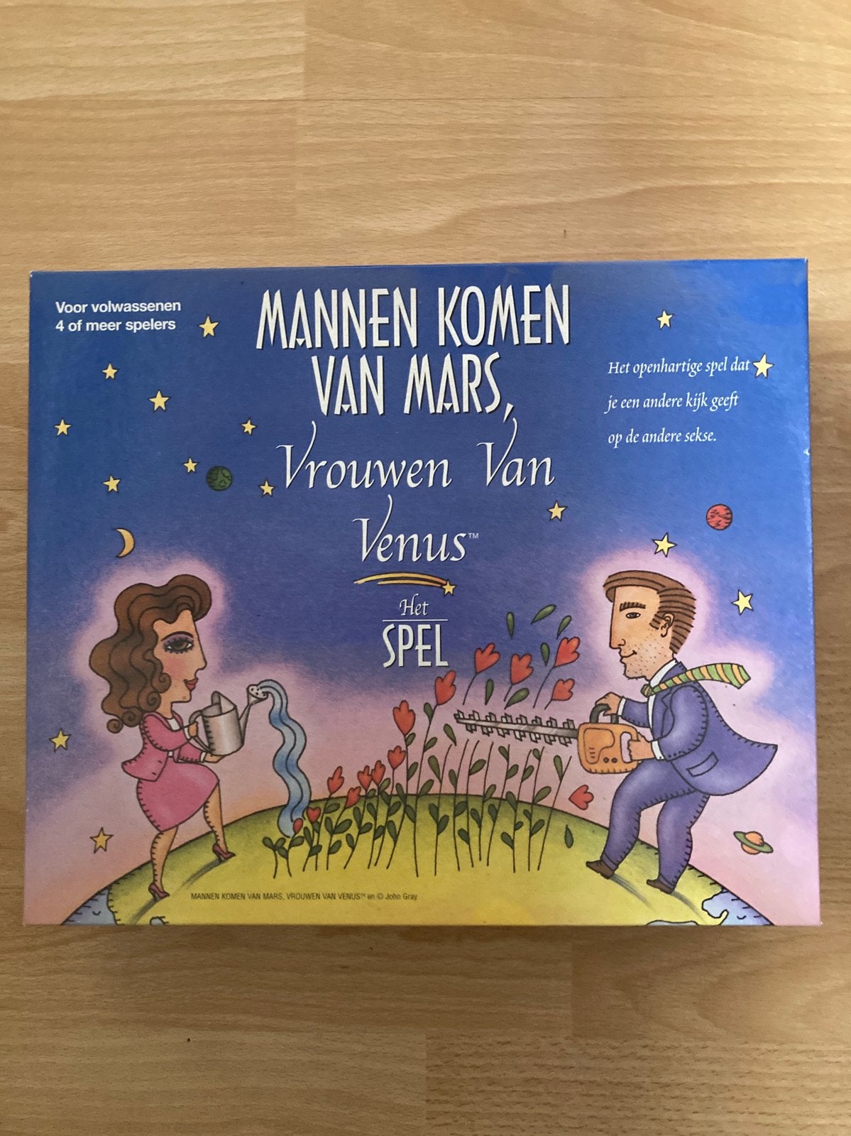 Mannen komen van mars, vrouwen van venus- Het spel, Hobby en Vrije tijd, Drie of vier spelers, Ophalen of Verzenden, Zo goed als nieuw