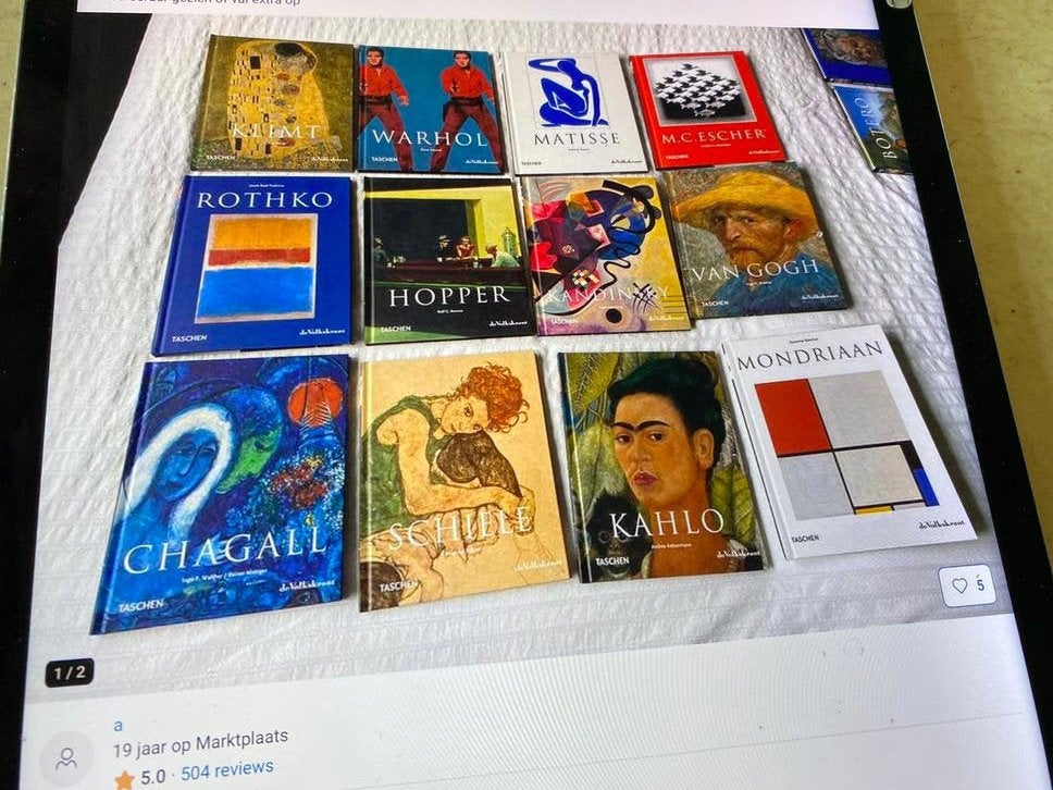 Nog 12 moderne meesters TASCHEN LOS TE KOOP, Boeken, Ophalen of Verzenden, Zo goed als nieuw