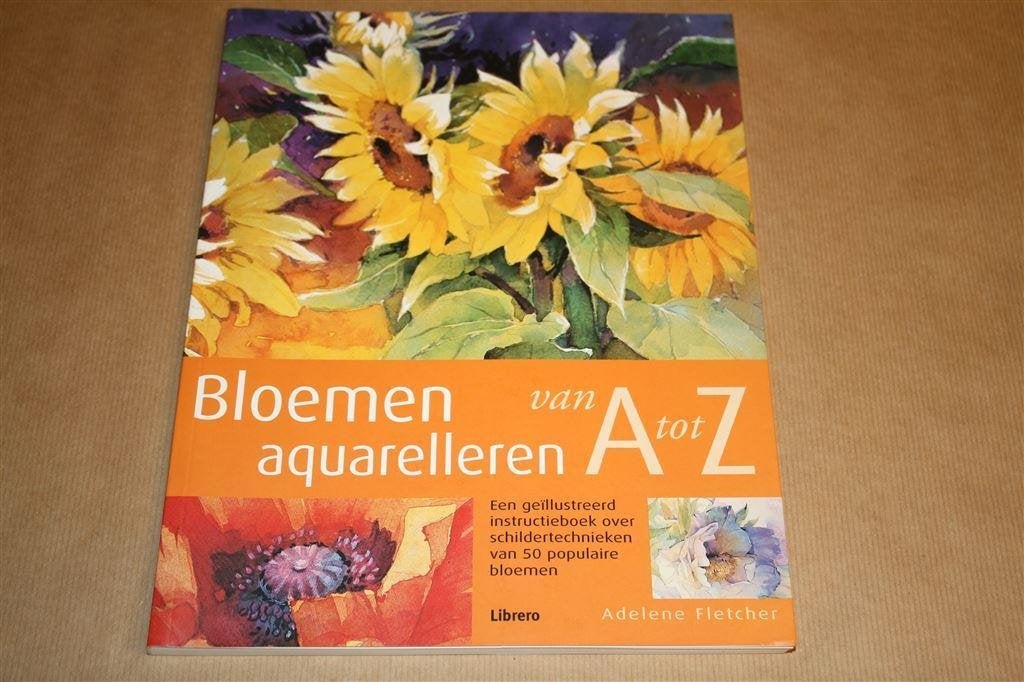 Bloemen aquarelleren. Instructies voor 50 populaire bloemen., Boeken, Ophalen of Verzenden, Gelezen, Overige onderwerpen