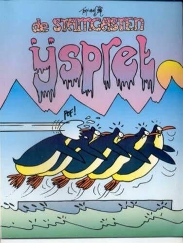 De Stamgasten - IJspret - Reclame uitgave van MARS, Eén stripboek, Ophalen of Verzenden, Gelezen