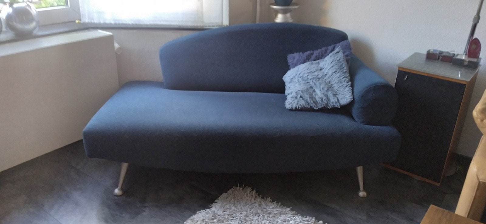 Blauwe sofa/chaises longues, Ophalen, 75 tot 100 cm
