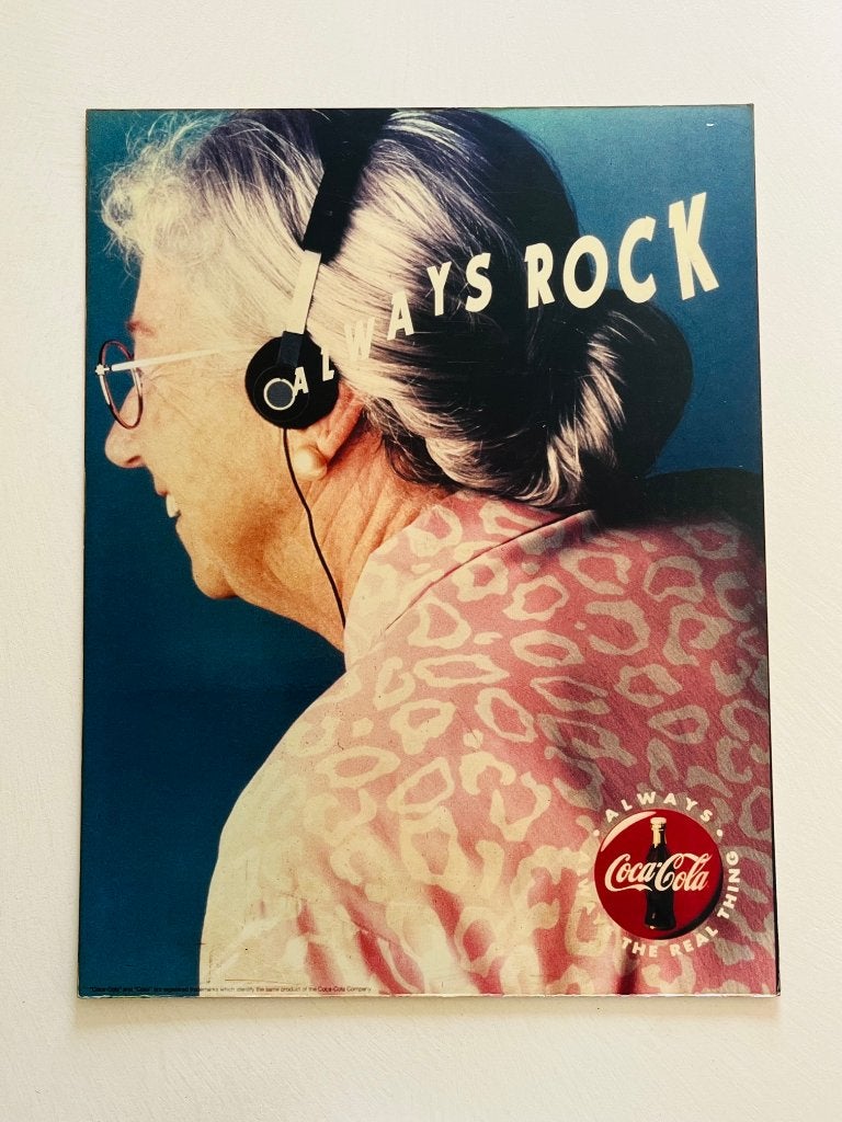 Lot 6 XL originele Coca-Cola display paneel / reclame bord, Ophalen of Verzenden, Gebruikt, Reclamebord