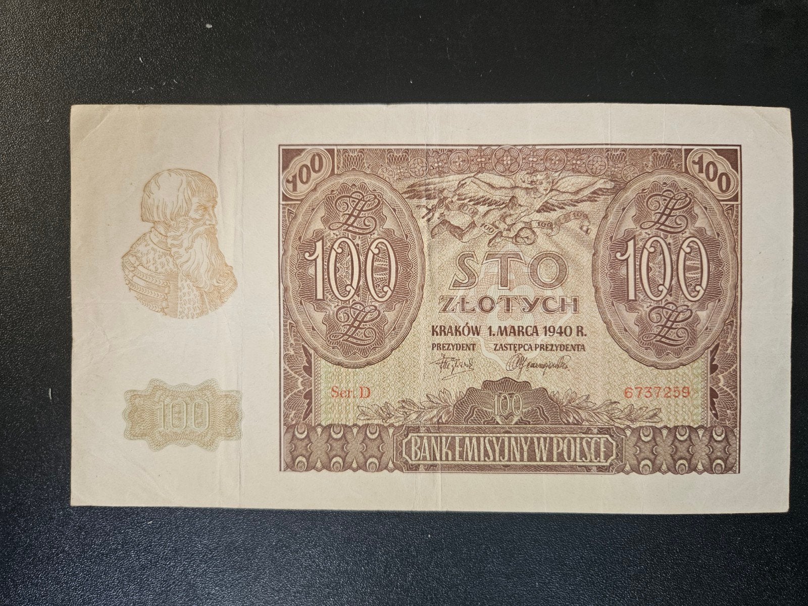 Polen pick 97 1940, Verzenden, Polen, Los biljet
