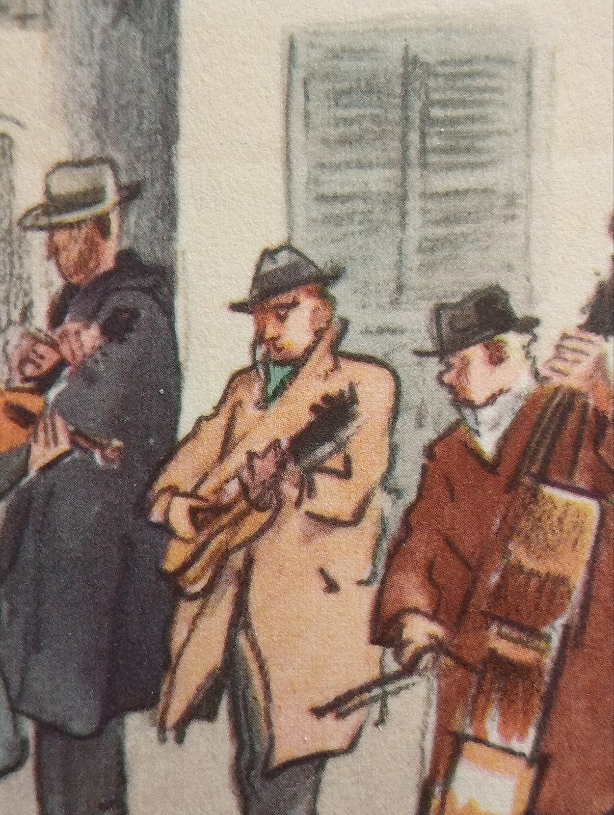 Herman Moerkerk prent Parijs uit 1934, Ophalen of Verzenden