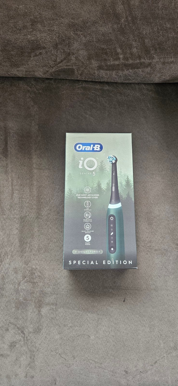 Oral-B iO Series 5 Midnight Forest Elektrische Tandenborstel, Ophalen of Verzenden, Nieuw, Mondverzorging