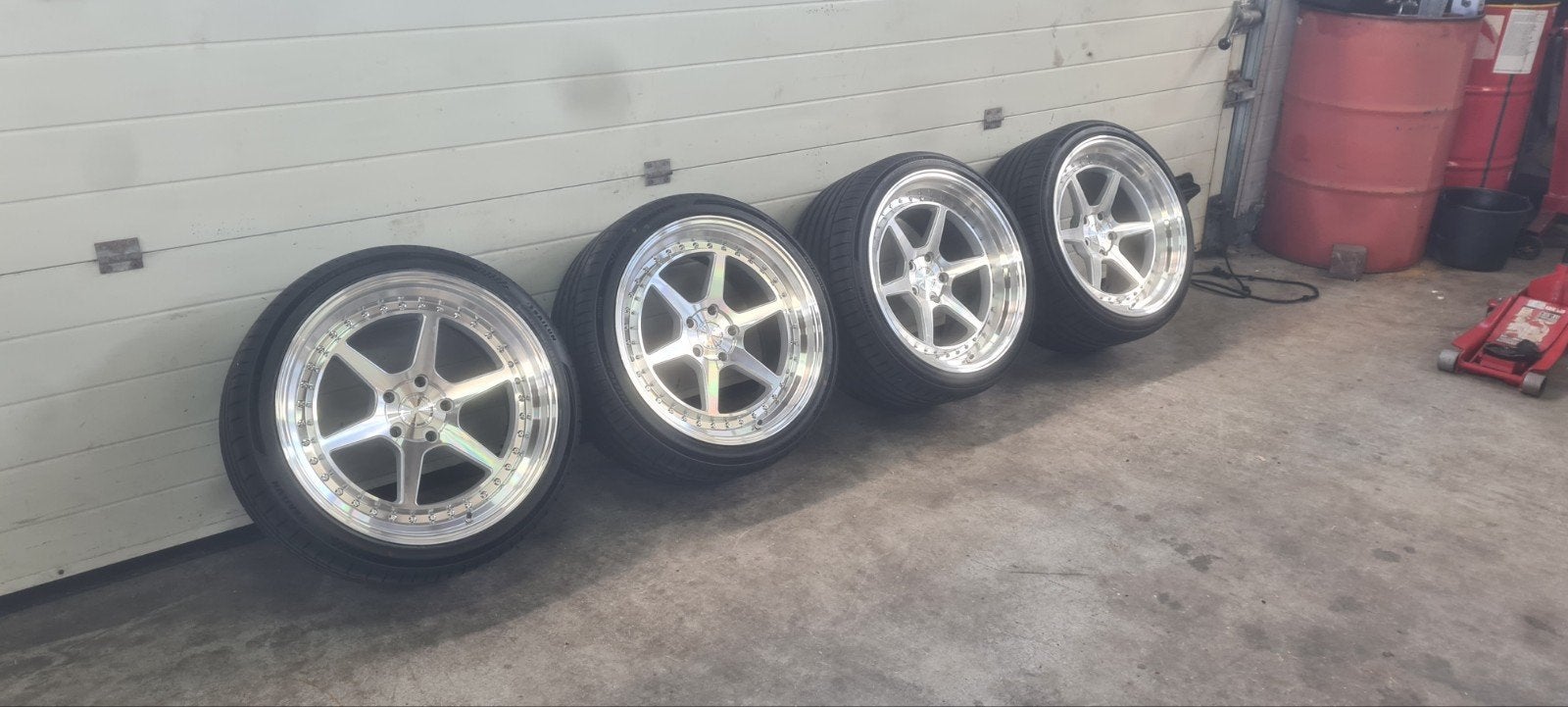 dikke JDM breedset 9,5J & 11J Japan Racing JR43 NIEUW 5x114, Auto-onderdelen, 19 inch, 285 mm, Banden en Velgen, Nieuw