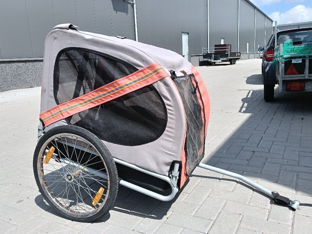 fietskar voor de hond, Ophalen, Gebruikt, Hondenkar
