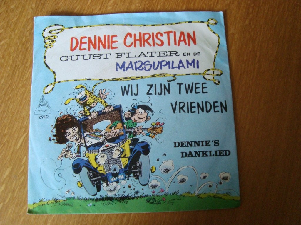 Dennie christian guust flater en de marsupilami - wij zijn t, Cd's en Dvd's, Vinyl Singles, Ophalen of Verzenden, Zo goed als nieuw