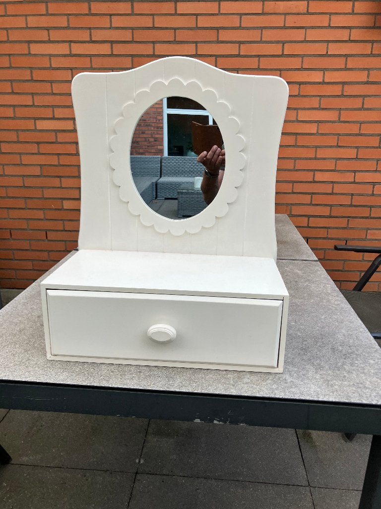 Lief! Kaptafel Wit (Origineel Roze), Ophalen, Gebruikt, Voor kinderen, 50 tot 100 cm