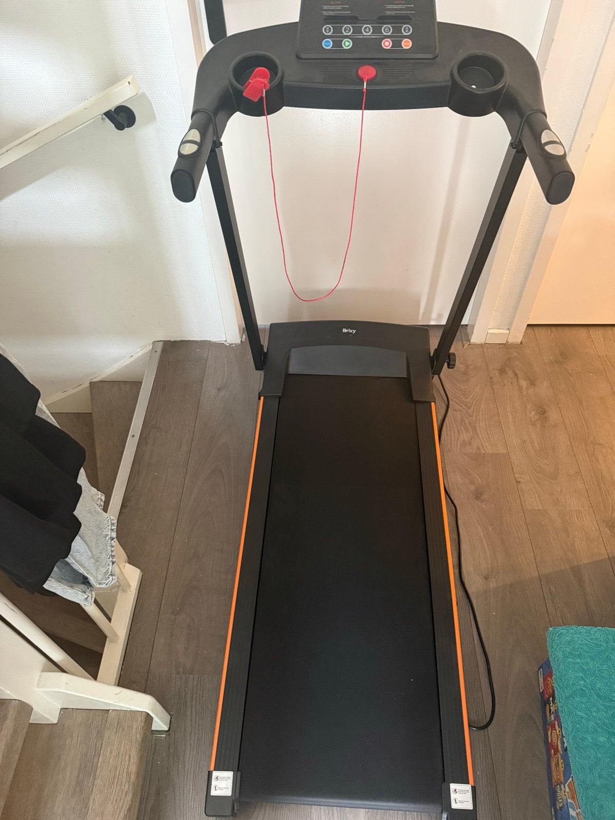 Infinity Goods Brixy Loopband - Inklapbaar, Sport en Fitness, Ophalen, Zo goed als nieuw, Metaal, Loopband