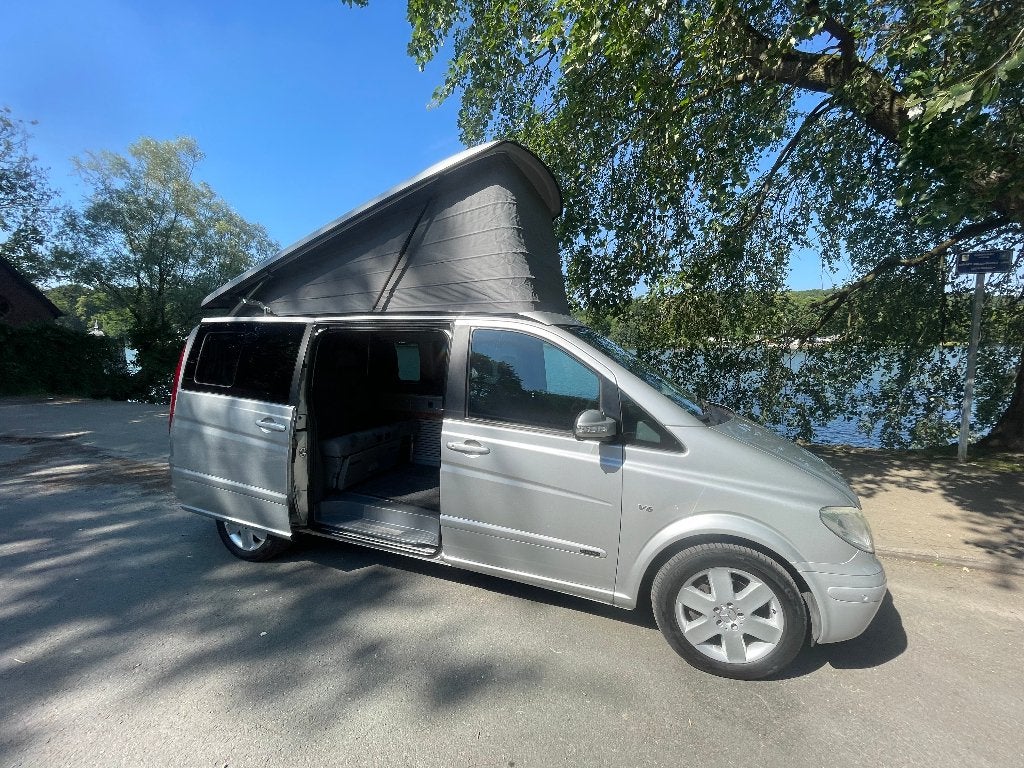 MERCEDES VIANO MARCO POLO WESTFALIA 3.0 V6 CDI – 2008, Automaat, Buscamper of Camperbus, Mercedes-Benz, Reservewiel