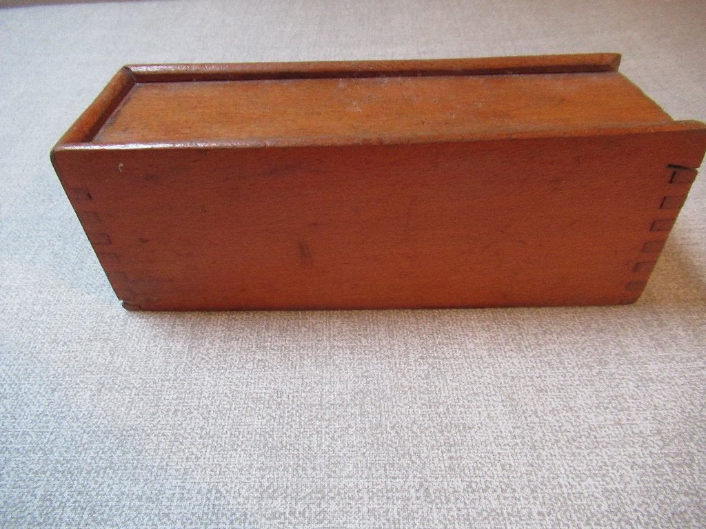 antiek DOMINO SPEL in HOUTEN DOOSJE, Antiek en Kunst, Antiek | Speelgoed, Ophalen of Verzenden