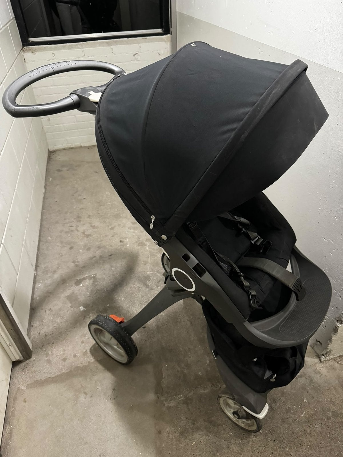 Stokke kinderwagen met reiswieg, Kinderen en Baby's, Gebruikt, Ophalen of Verzenden, Met reiswieg, Kinderwagen