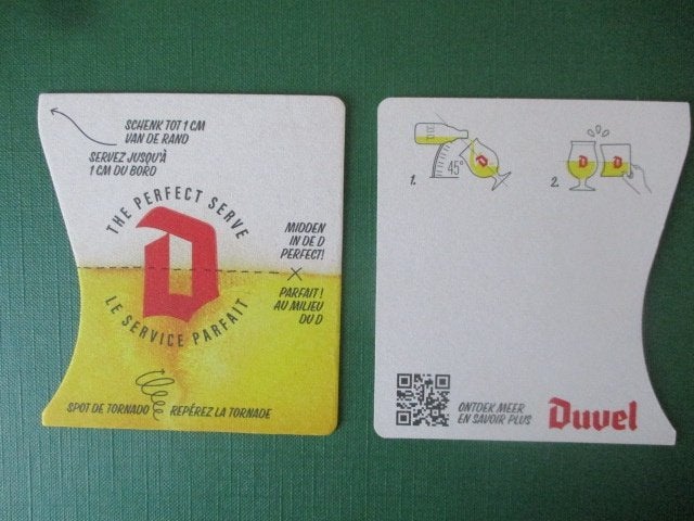 bieretiket Belgie 13-9 Duvel(moortgat), Verzamelen, Ophalen of Verzenden, Nieuw, Overige typen, Duvel