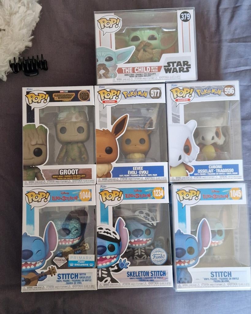 Funko Pop! Collectie: Star Wars, Pokémon, Disney Stitch, Ophalen of Verzenden, Zo goed als nieuw