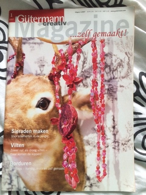 GÜtermann creativ magazine...zelf gemaakt, Boeken, Hobby en Vrije tijd, Gelezen, Overige onderwerpen, Ophalen of Verzenden