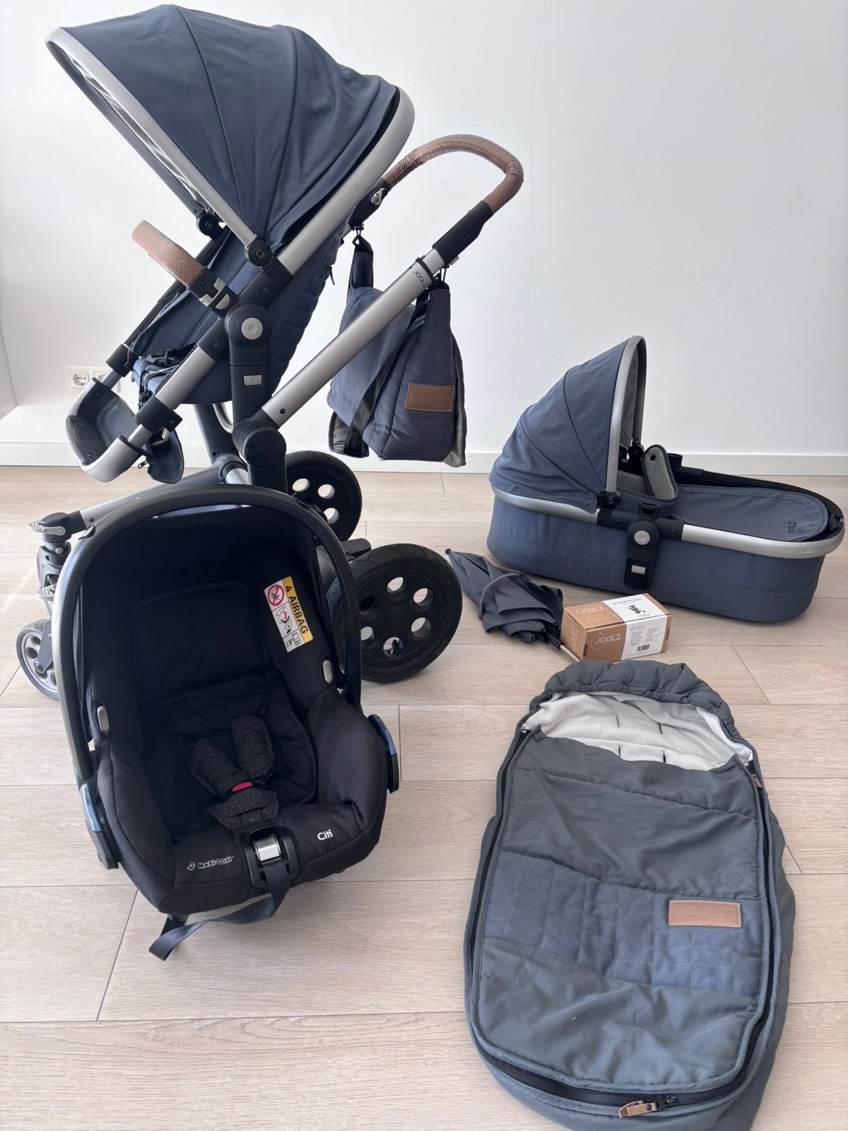 Joolz Day kinderwagen compleet met Maxi-Cosi en accessoires, Kinderen en Baby's, Kinderwagens en Combinaties, Gebruikt, Combiwagen