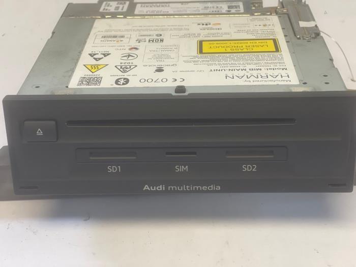 Regelunit Multi Media van een Audi A3, Gebruikt, -, Verzenden, -