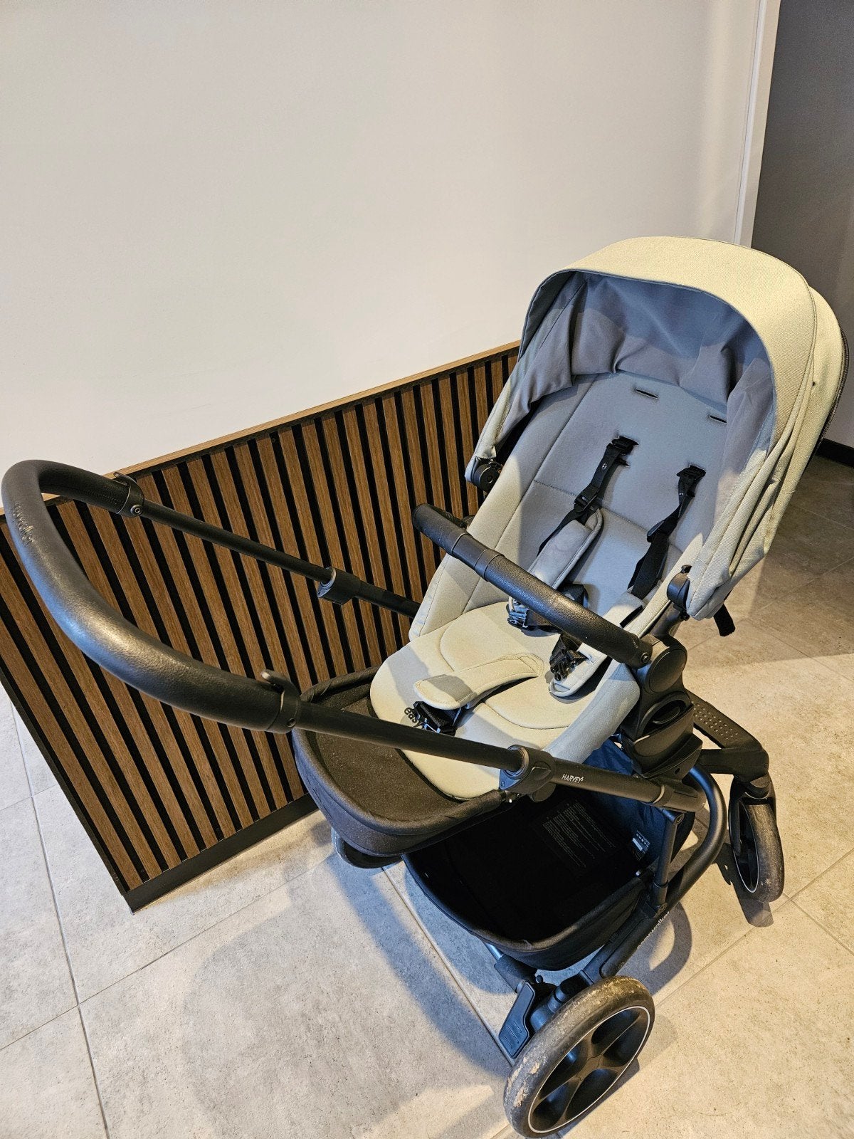 Easywalker Harvey 3 combiwagen met Maxi-Cosi autostoel, Kinderen en Baby's, Ophalen, Zo goed als nieuw, Overige merken, Verstelbare duwstang