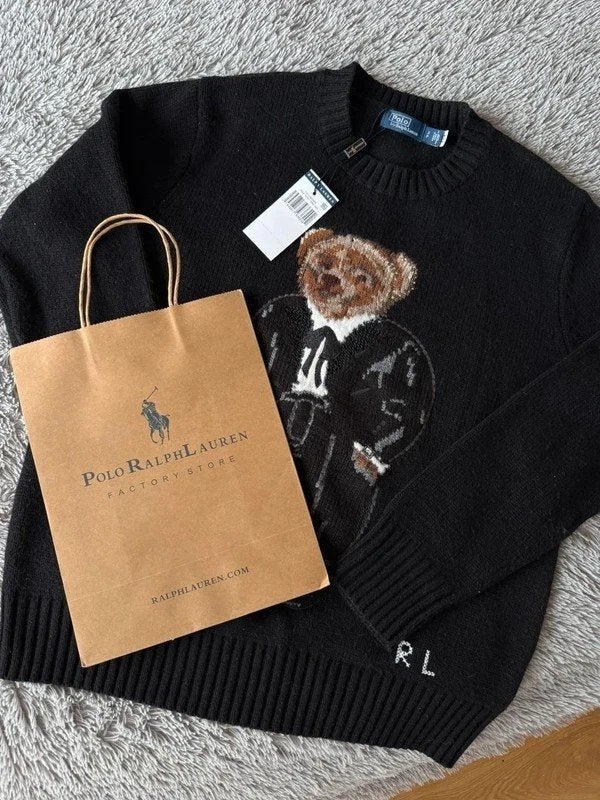 Nieuwe zwarte trui van Polo Ralph Lauren, Ophalen of Verzenden, Nieuw, Maat 38/40 (M), Zwart