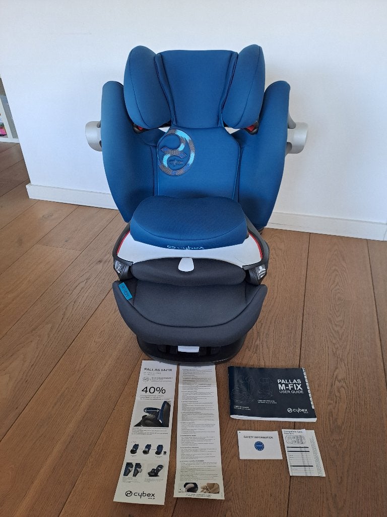 autostoel Cybex Pallas M-Fix Gold, Autogordel of Isofix, Gebruikt, Afneembare rugleuning, 9 t/m 36 kg
