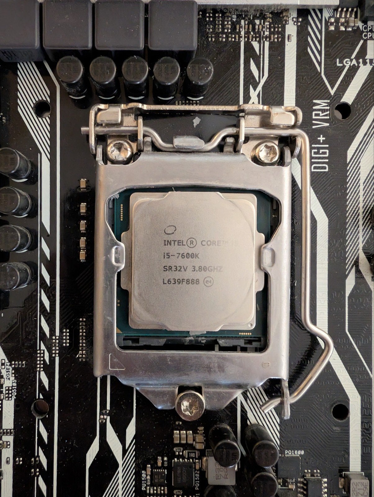 Intel i5 7600K met Asus Z270-A moederbord (gaming), Gebruikt, LGA 1151, DDR4, Ophalen of Verzenden