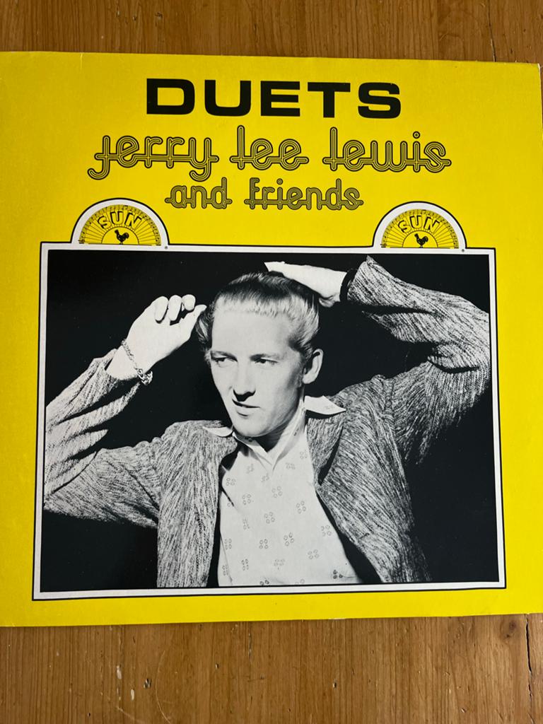 Jerry Lee Lewis and Friends - Duets LP (1979), Ophalen of Verzenden, Zo goed als nieuw, Rock-'n-Roll